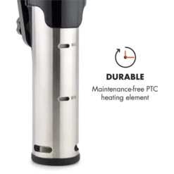 Quickstick Flex 1300W 3D Circulating 0-95 °C IPX7 Timer Schwarz -Haushaltsgerätegeschäft 10032905 yy 0008 logo Klarstein Quickstick Flex schwarz reedit