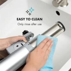 Quickstick Flex 1300W 3D Circulating 0-95 °C IPX7 Timer Silber -Haushaltsgerätegeschäft 10032906 yy 0009 logo Klarstein Quickstick Flex silber