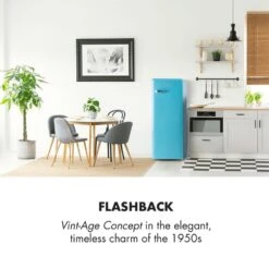 Irene XL Vollraumkühlschrank 240 Liter Retro-Design 11 Irene XL Vollraumkühlschrank 240 Liter Retro-Design -Haushaltsgerätegeschäft 10032979 uk 0002 logo freezer blue