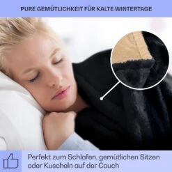 Dr. Watson SuperSoft Heizdecke 120 W 180 X 130 Cm Teddy-Plüsch -Haushaltsgerätegeschäft 10033006 de 0004 usp