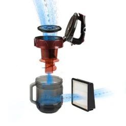 HEPA Filter Für Den Clean Master Zyklon-Staubsauger Zubehör -Haushaltsgerätegeschäft 10033031 yy 0003 logo oneConcept HEPA Filter fuer Clean Master Staubsauger reedit