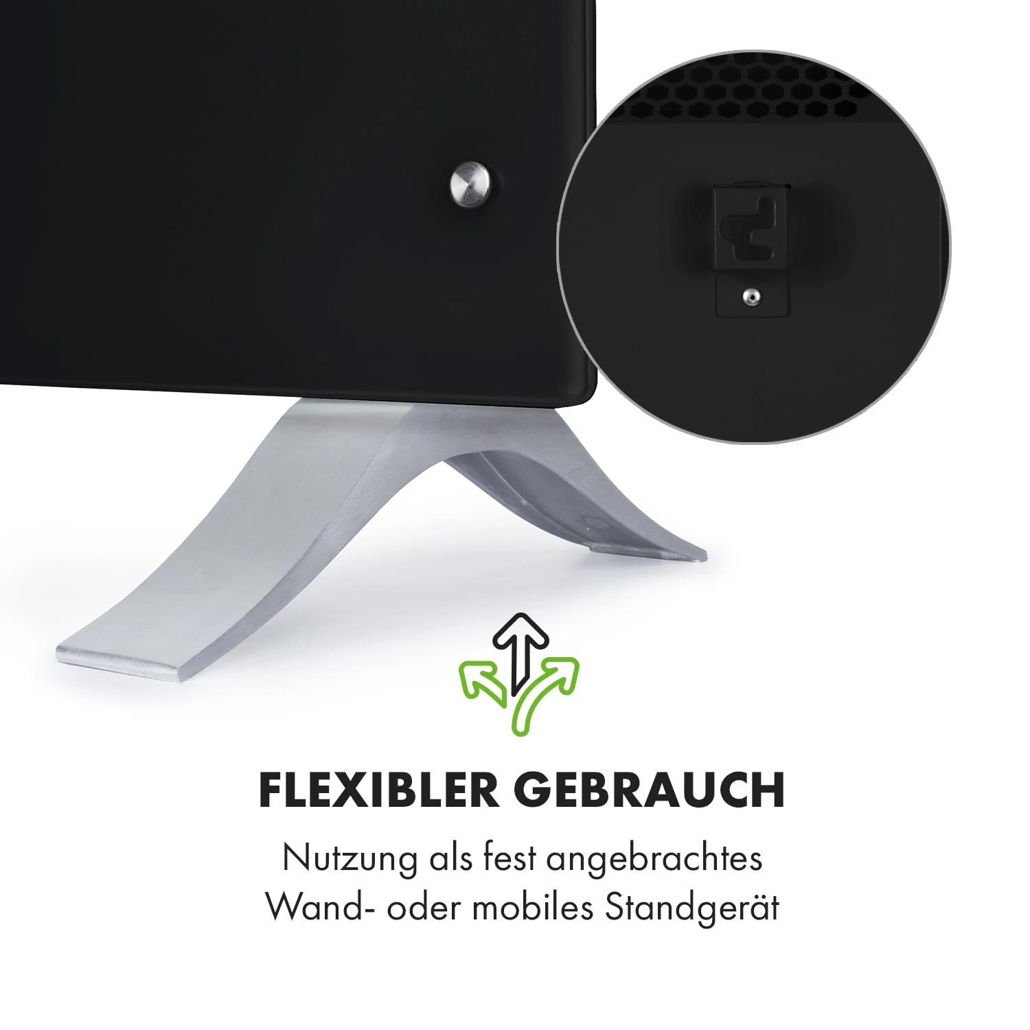 Bornholm Curved Ambient Konvektions-Heizgerät 1000/2000 W 6 Bornholm Curved Ambient Konvektions-Heizgerät 1000/2000 W – Bild 4