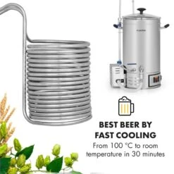 Chiller 12 Eintauchkühler Ø21,5 Cm 18 Schleifen 304 Edelstahl 7 Chiller 12 Eintauchkühler Ø21,5 Cm 18 Schleifen 304 Edelstahl -Haushaltsgerätegeschäft 10033082 yy 0002 logo Klarstein Chiller 12 Eintauchkuehler 18 Schleifen