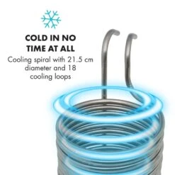 Chiller 12 Eintauchkühler Ø21,5 Cm 18 Schleifen 304 Edelstahl 8 Chiller 12 Eintauchkühler Ø21,5 Cm 18 Schleifen 304 Edelstahl -Haushaltsgerätegeschäft 10033082 yy 0003 logo Klarstein Chiller 12 Eintauchkuehler 18 Schleifen