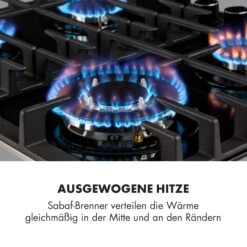 Ignito 4 Zonen Gaskochfeld 4-flammig Sabaf-Brenner Glaskeramik Schwarz 13 Ignito 4 Zonen Gaskochfeld 4-flammig Sabaf-Brenner Glaskeramik Schwarz -Haushaltsgerätegeschäft 10033132 de 0003 logo