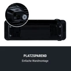 Wallkyrie Wandheizgerät 1000W/2000W 10 - 49 °C Thermostat Schwarz -Haushaltsgerätegeschäft 10033139 de 0008 logo