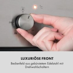 Kalahari Elektrischer Einbaubackofen 2300W 7 Funktionen Schwarz -Haushaltsgerätegeschäft 10033187 de 0004 logo