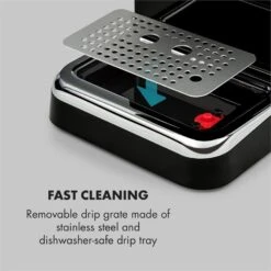 Espressionata Gusto Espressomaschine 1100W 15 Bar Druck Schwarz -Haushaltsgerätegeschäft 10033209 yy 0006 logo Klarstein Espressionata Gusto Espressomaschine