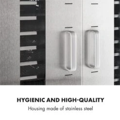 Master Jerky 24 Dörrautomat 5850W 40-90 °C 15h-Timer Edelstahl Silber -Haushaltsgerätegeschäft 10033214 yy 0006 logo Klarstein Master Jerky 24 Doerrautomat silber