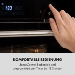 MasterFresh Dampfbackofen 230°C 24l Touch-Bedienfeld Schwarz 17 MasterFresh Dampfbackofen 230°C 24l Touch-Bedienfeld Schwarz -Haushaltsgerätegeschäft 10033284 de 0005 logo
