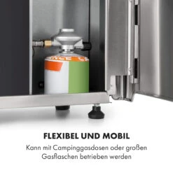 Crossfire Vertikaler Gasgrill 800°C Infrarot-Brenner 12.000 BTU Silber 16 Crossfire Vertikaler Gasgrill 800°C Infrarot-Brenner 12.000 BTU Silber -Haushaltsgerätegeschäft 10033288 de 0004 logo