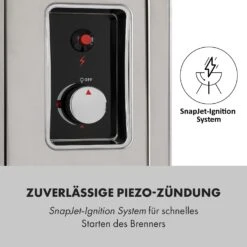 Crossfire Vertikaler Gasgrill 800°C Infrarot-Brenner 12.000 BTU Silber 18 Crossfire Vertikaler Gasgrill 800°C Infrarot-Brenner 12.000 BTU Silber -Haushaltsgerätegeschäft 10033288 de 0006 logo