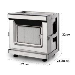 Crossfire Vertikaler Gasgrill 800°C Infrarot-Brenner 12.000 BTU Silber 23 Crossfire Vertikaler Gasgrill 800°C Infrarot-Brenner 12.000 BTU Silber -Haushaltsgerätegeschäft 10033288 yy 0011 logo Klarstein Crossfire Vertikaler Gasgrill silber reedit