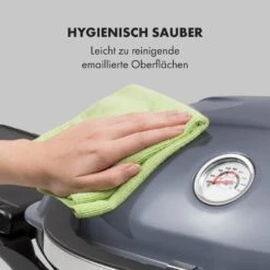 Parforce Duo Gasgrill 2 Brenner 4,4kW 15000BTU 300°C Grau -Haushaltsgerätegeschäft 10033297 de 0006 logo