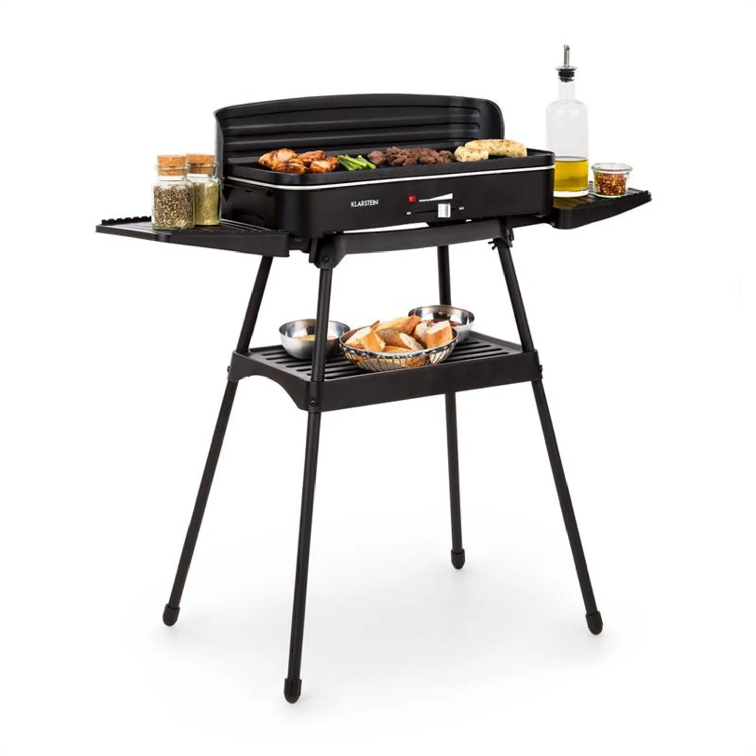 Porterhouse Elektrogrill 2200W Antihaft-Grillfläche Schwarz 3 Porterhouse Elektrogrill 2200W Antihaft-Grillfläche Schwarz