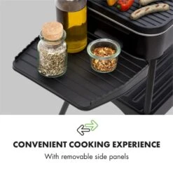 Porterhouse Elektrogrill 2200W Antihaft-Grillfläche Schwarz 13 Porterhouse Elektrogrill 2200W Antihaft-Grillfläche Schwarz -Haushaltsgerätegeschäft 10033322 yy 0003 logo Klarstein Porterhouse Elektrogrill 2200W schwarz