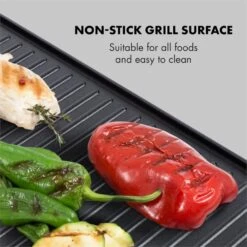 Porterhouse Elektrogrill 2200W Antihaft-Grillfläche Schwarz 14 Porterhouse Elektrogrill 2200W Antihaft-Grillfläche Schwarz -Haushaltsgerätegeschäft 10033322 yy 0004 logo Klarstein Porterhouse Elektrogrill 2200W schwarz