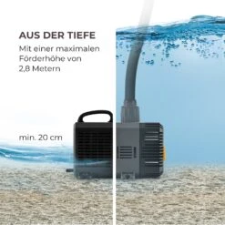 Lagoon 3600 Teichpumpe 3.600 L/h EcoSave: 20 Watt 2,8 Meter Förderhöhe -Haushaltsgerätegeschäft 10033391 de 0005 logo