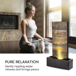 Raincastle Gartenbrunnen 12 LEDs 8W IPX8 Indoor & Outdoor 11 Raincastle Gartenbrunnen 12 LEDs 8W IPX8 Indoor & Outdoor -Haushaltsgerätegeschäft 10033428 yy 0002 logo Blumfeldt Raincastle Gartenbrunnen 12 LEDs