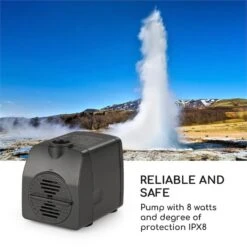 Raincastle Gartenbrunnen 12 LEDs 8W IPX8 Indoor & Outdoor 17 Raincastle Gartenbrunnen 12 LEDs 8W IPX8 Indoor & Outdoor -Haushaltsgerätegeschäft 10033428 yy 0008 logo Blumfeldt Raincastle Gartenbrunnen 12 LEDs