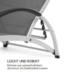 Beverly Wood Sonnenliege Schaukelstuhl Aluminium Grau -Haushaltsgerätegeschäft 10033454 de 0006 logo