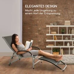 Beverly Wood Sonnenliege Schaukelstuhl Aluminium Grau -Haushaltsgerätegeschäft 10033454 de 0007 logo