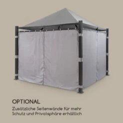 Pantheon Illumina Pavillon Mit Dach Polycarbonat Aluminium Schwarz -Haushaltsgerätegeschäft 10033458 de 0004 logo