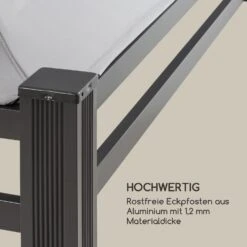 Pantheon Illumina Pavillon Mit Dach Polycarbonat Aluminium Schwarz -Haushaltsgerätegeschäft 10033458 de 0008 logo