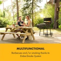 Beef Brisket Smoker Grill Holzkohlegrill/Smoker Edelstahl-Grill Mobil 12 Beef Brisket Smoker Grill Holzkohlegrill/Smoker Edelstahl-Grill Mobil -Haushaltsgerätegeschäft 10033460 yy 0002 logo Klarstein Beef Brisket Smoker Grill schwarz