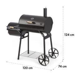 Beef Brisket Smoker Grill Holzkohlegrill/Smoker Edelstahl-Grill Mobil 19 Beef Brisket Smoker Grill Holzkohlegrill/Smoker Edelstahl-Grill Mobil -Haushaltsgerätegeschäft 10033460 yy 0009 logo Klarstein Beef Brisket Smoker Grill schwarz