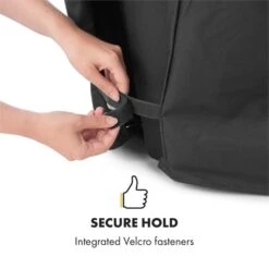 Beef Brisket Wetterschutzhaube Oxford Canvas Schwarz -Haushaltsgerätegeschäft 10033461 yy 0004 logo Fabric cover for OGA032