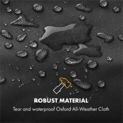 Beef Brisket Wetterschutzhaube Oxford Canvas Schwarz -Haushaltsgerätegeschäft 10033461 yy 0005 logo Fabric cover for OGA032