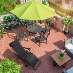 California Dreaming Sonnenliege, Polsterung, Stahlrahmen, Schwarz -Haushaltsgerätegeschäft 10033474 yy 0002 logo Blumfeldt California Dreaming Sonnenliege schwarz