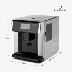 Eiszeit Eiswürfelmaschine Edelstahl 3 Eiswürfelgrößen Silber 15 Eiszeit Eiswürfelmaschine Edelstahl 3 Eiswürfelgrößen Silber -Haushaltsgerätegeschäft 10033478 yy 0011 dimensions