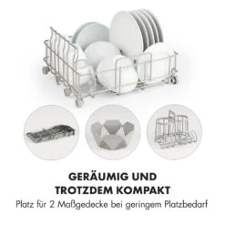 Amazonia Mini Geschirrspülmaschine 6 Programme LED-Display -Haushaltsgerätegeschäft 10033480 de 0003 logo