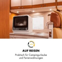 Amazonia Mini Geschirrspülmaschine 6 Programme LED-Display -Haushaltsgerätegeschäft 10033480 de 0009 logo