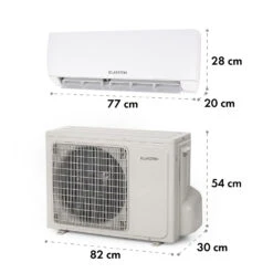 Windwaker Split-Klimaanlage 12.000 BTU/3,6 KW Luftdurchsatz 600m³/h -Haushaltsgerätegeschäft 10033483 yy 0007 dimensions