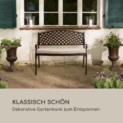 Pozzilli AN Gartenbank Aluminiumguss Witterungsbeständig Antik-kupfer -Haushaltsgerätegeschäft 10033488 de 0002 logo