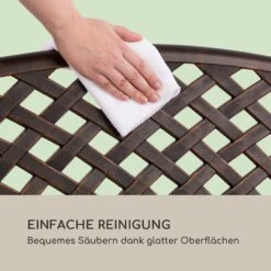 Pozzilli AN Gartenbank Aluminiumguss Witterungsbeständig Antik-kupfer -Haushaltsgerätegeschäft 10033488 de 0007 logo