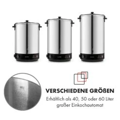 KonfiStar 40 Einkochautomat Getränkespender 2500W 40L Edelstahl 20 KonfiStar 40 Einkochautomat Getränkespender 2500W 40L Edelstahl -Haushaltsgerätegeschäft 10033524 de 0009 logo