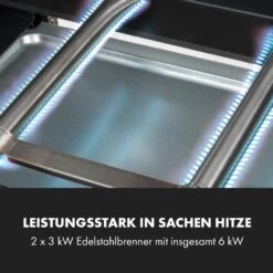 Gazooka 2.0T Gas BBQ Grill 2x3kW Brenner Edelstahl -Haushaltsgerätegeschäft 10033532 de 0004 logo