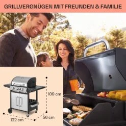 Tomahawk 3.1 S Gasgrill 3x3,6kW Brenner+2,7 KW 60x45cm Grill Edelstahl -Haushaltsgerätegeschäft 10033567 de 0006 usp