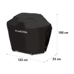 Tomahawk 3.1 S Wetterschutzhaube 300D Canvas 30/70% PE/PVC Schwarz -Haushaltsgerätegeschäft 10033569 yy 0006 logo Klarstein Tomahawk S Wetterschutzhaube schwarz