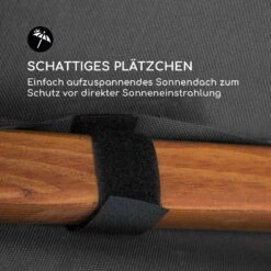 Tahiti Hollywoodschaukel Sonnendach 110cm 2-Sitzer Massivholz Grau -Haushaltsgerätegeschäft 10033575 de 0006 logo
