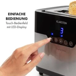Arabica Toaster 920W LED-Display Touch-Bedienfeld Edelstahl -Haushaltsgerätegeschäft 10033728 de 0003 logo