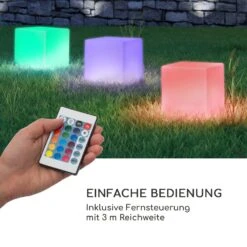 Shinecube XL Leuchtwürfel 40x40x40cm 16 Farben-LED 4 Licht-Modi Weiß -Haushaltsgerätegeschäft 10033732 de 0004 logo