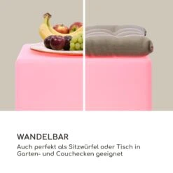 Shinecube XL Leuchtwürfel 40x40x40cm 16 Farben-LED 4 Licht-Modi Weiß -Haushaltsgerätegeschäft 10033732 de 0005 logo