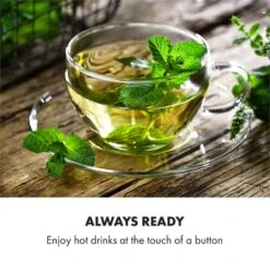 Hot Spring Plus Heißwasserspender 5l Edelstahl-Wassertank 45-95 °C -Haushaltsgerätegeschäft 10033753 yy 0008 logo Klarstein Hot Spring Heisswasserspender schwarz