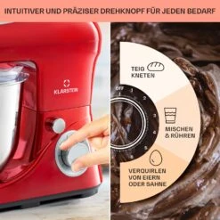 Bella Pico 2G Küchenmaschine 1300W 1,7PS 6 Stufen 5 Liter -Haushaltsgerätegeschäft 10033801 de 0004 usp