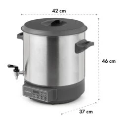 Lady Marmalade Einkochautomat Getränkespender 27L 100°C 12h Edelstahl -Haushaltsgerätegeschäft 10033825 yy 0010 logo Klarstein Lady Marmalade Einkochautomat